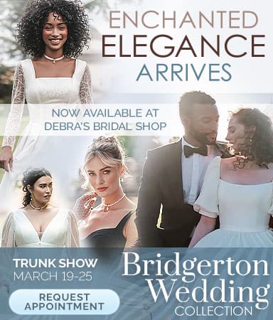 The Bridgerton Collection Wedding Dresses by Allure at Debra's Bridal Shop