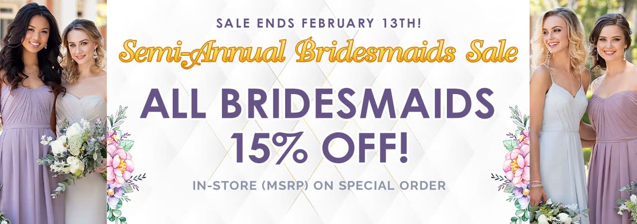 bridesmaid sale