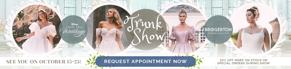 Disney Fairy Tale Weddings and Bridgerton Wedding Trunk Show