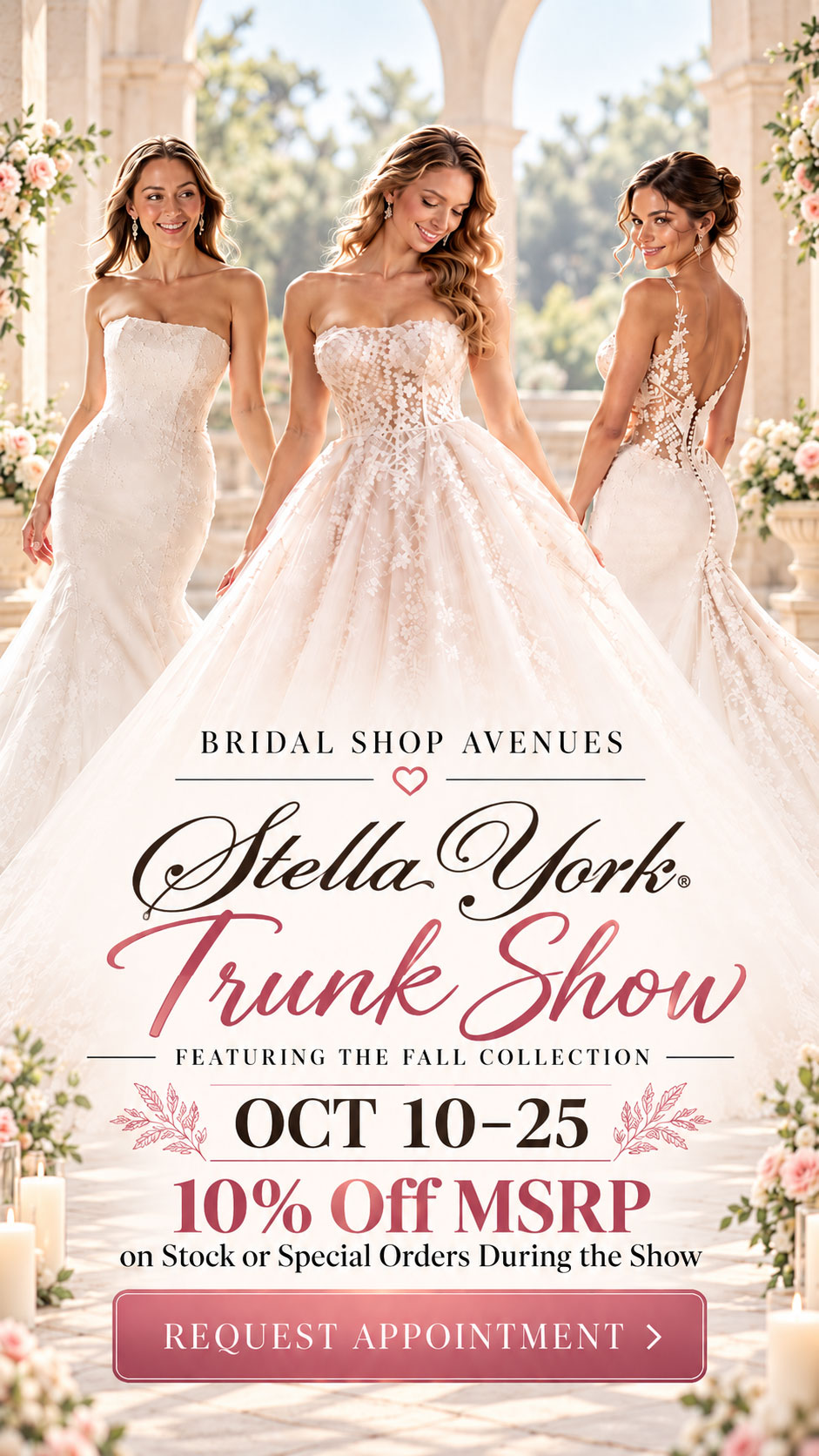 Stella York Trunk Show