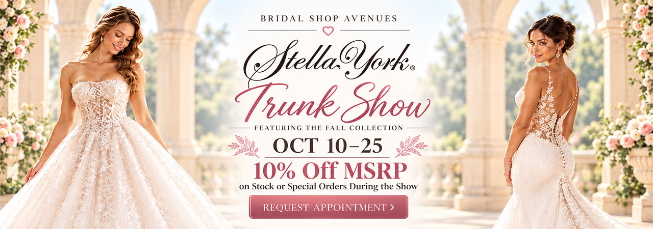 Stella York Trunk Show